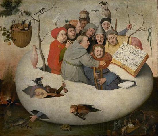 Hieronymus Bosch Concert in the Egg France oil painting art
